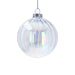 Christmas Hanging Bauble Iridescent (10cm)