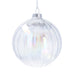 Christmas Hanging Bauble Iridescent (10cm)