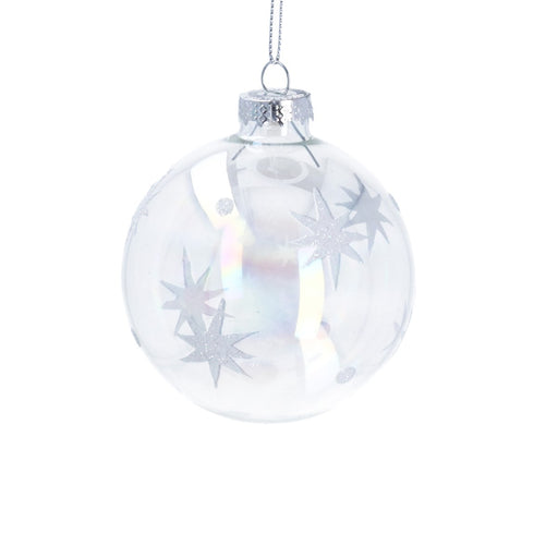 Christmas Clear Soap Bauble 8cm