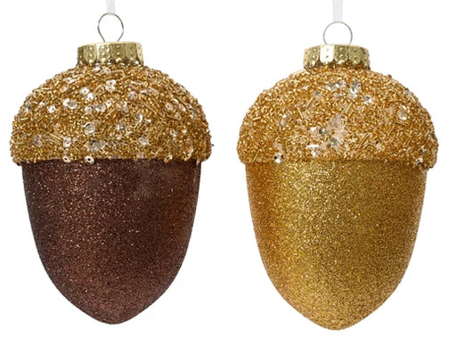 Christmas Hanging Pinecone Gold (L.10cm W.10cm H.12.5cm)