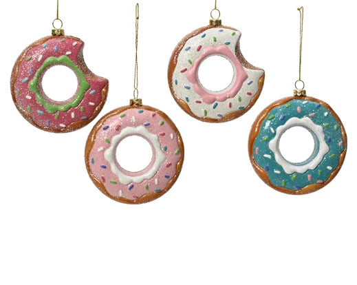 Donut Hanging Christmas Decoration (11.43x3.3 cm)