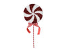 Christmas Lollipop Hanging Decoration Red, White ( L.3cm W.20cm H.48cm)