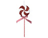 Hanging Lollipop Christmas Decoration ( L.3cm W.15cm H.42cm)