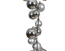 Christmas Bauble Garland Silver (L.10cm x W.10cm x H.180cm)