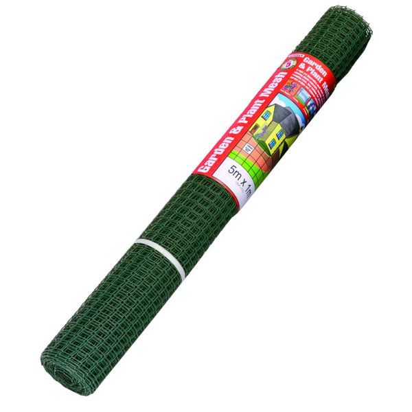 Gardman Garden & Plant Mesh 5x0.5m 19mm Green