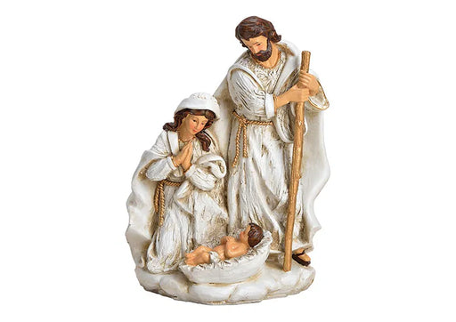 Christmas Nativity Ornament White 14x19x9cm