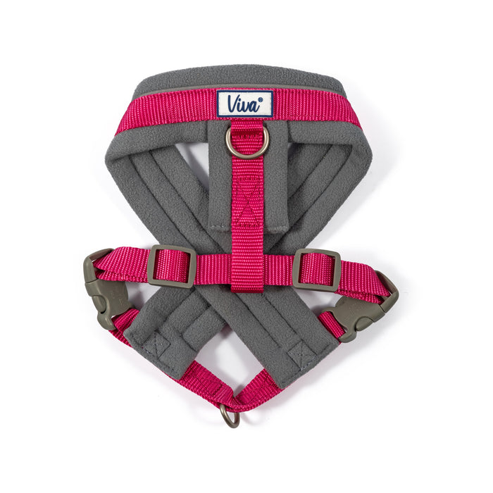 Viva Padded Harness Pink Medium