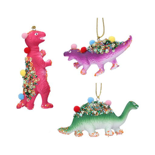 Christmas Hanging Dino Assortment 11cm 