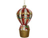 Christmas Hanging Hot Air Balloon Decoration (D7.2cm x H.16cm)