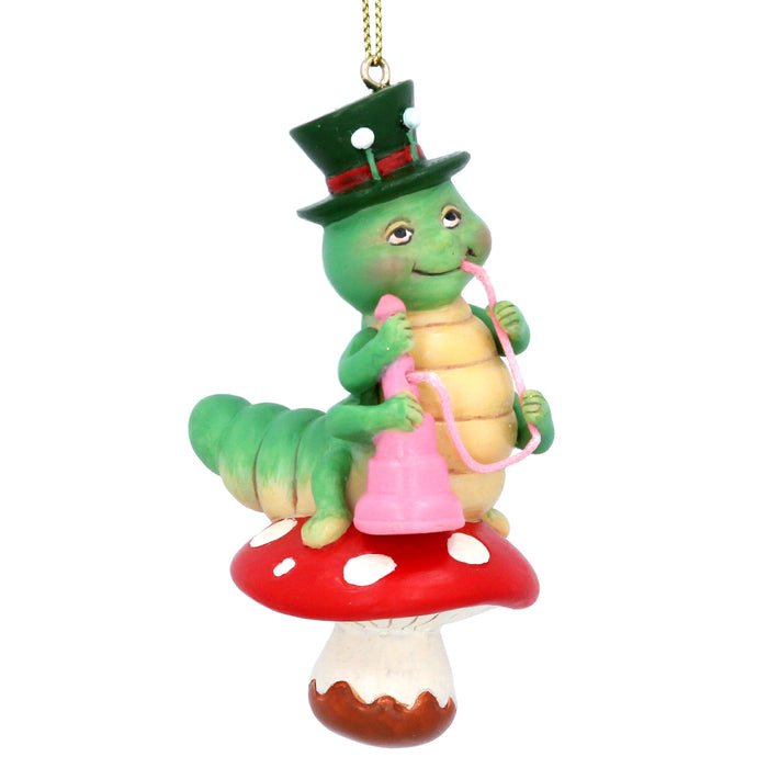 Disney Caterpillar With Pipe Hanging Decoration 9cm