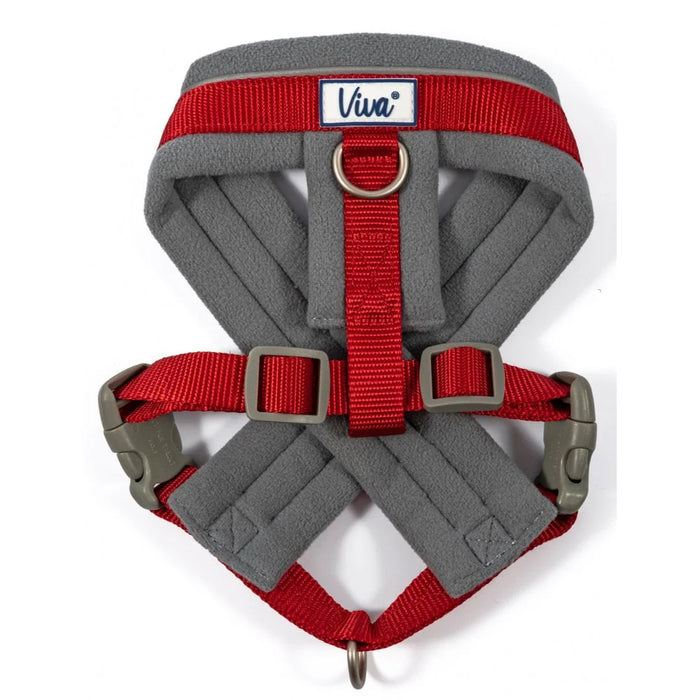 Viva Comfort Mesh Dog Harness Red SML