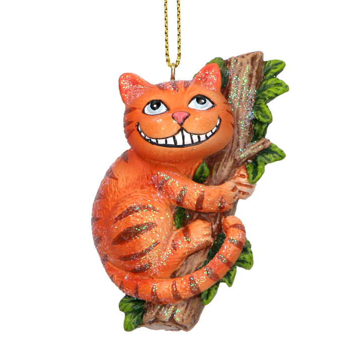 Christmas Hanging Decoration Cheshire Cat 8cm