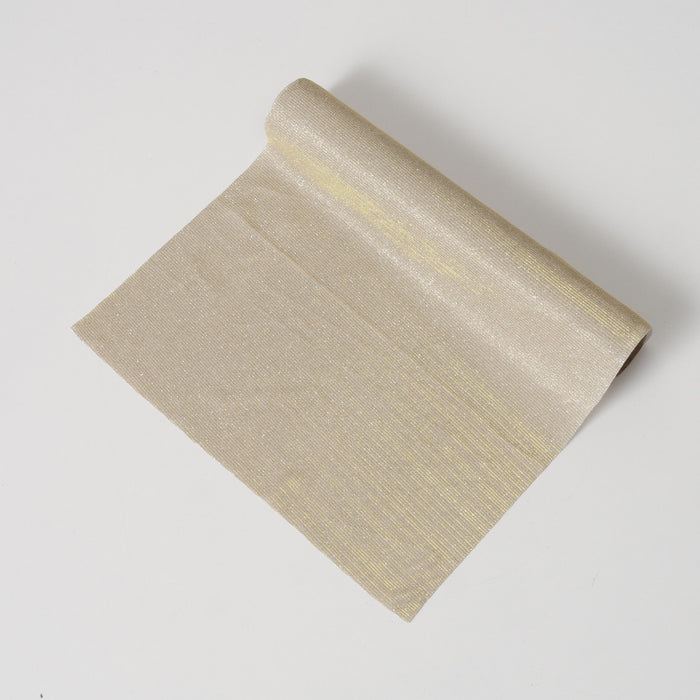 Table Runner Fabric Beige or Cream 206cm x 34cm