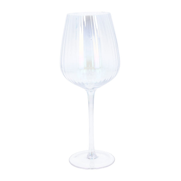 Wine Glass Iridescent (25cm)