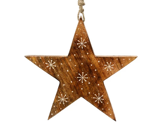 Hand-painted Star Hanging Ornament (15 cm)