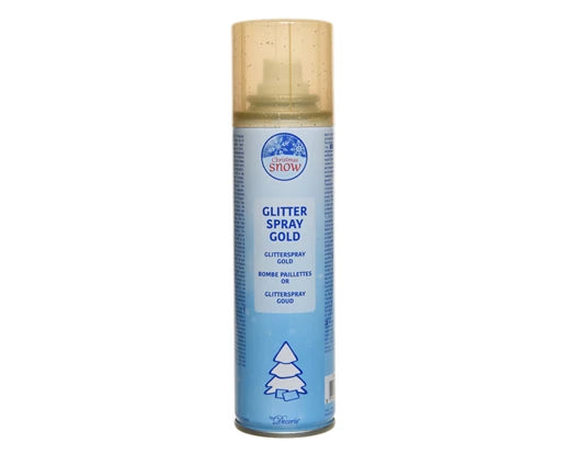 Xmas Golden Spray With Glitter (15 gm)