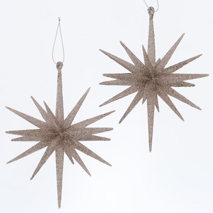 Christmas Star Pendant Hanging Decoration | Beige (15cm)