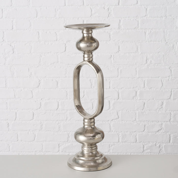 Candle Holder | Silver (55cm)