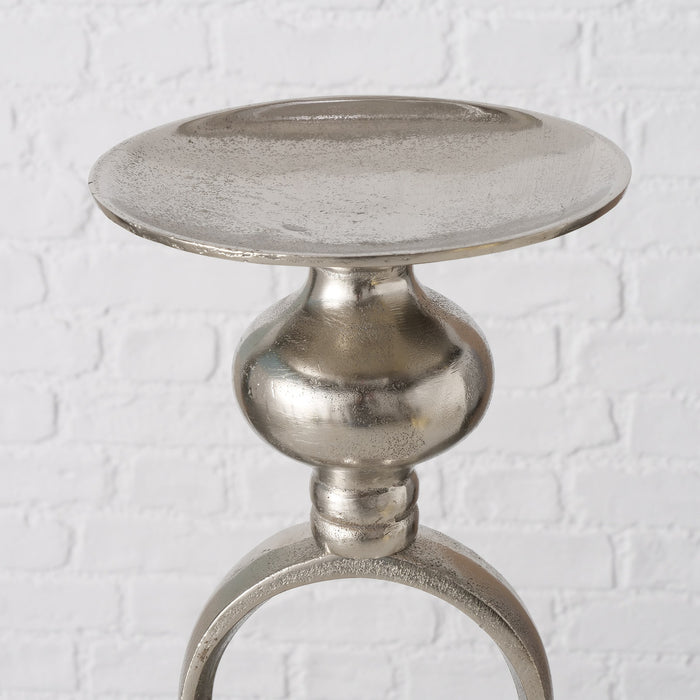 Candle Holder | Silver (48cm)