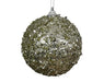 Christmas Hanging Bauble Sequin Green (10cm)