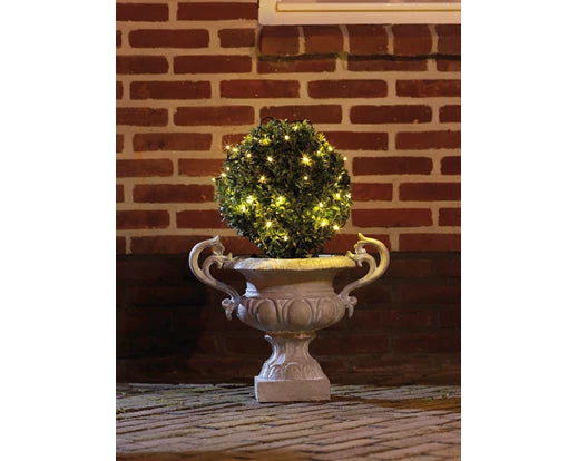 Lumineo Durawise LED Box Hedge Lights With Twinkle Effect| Battery Operated (35 cm | 60 LED)