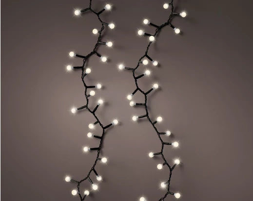 500 Lumineo Cherry Compact Twinkle Lights | White 1100cm