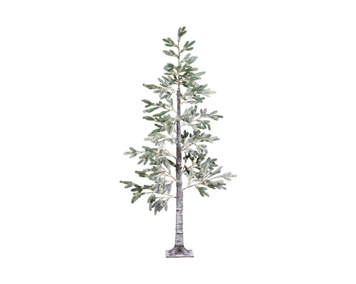 Lumineo Micro LED With Snowy Pine Tree (210 cm | 412 LED)