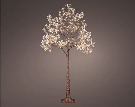 Gypsophila Flower 5 Foot Tree Pre-Lit Lights | Warm White (144 LED)