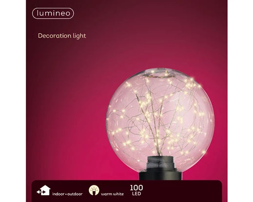 Lumineo Micro LED Ball With Steady Lights (25 cm | 100 LED)