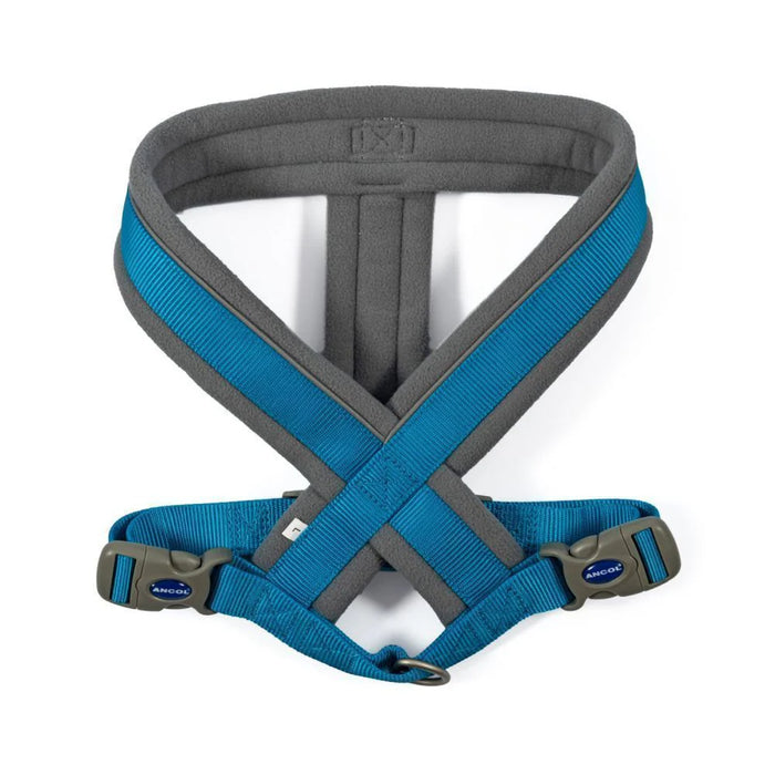 Viva Padded Harness Blue Medium