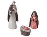 Christmas Nativity Set - Polyresin (L.8cm x W.9cm x H.20.5cm)