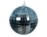 Disco Ball Blue Christmas Hanging Bauble - Glass Foam Material (D10cm