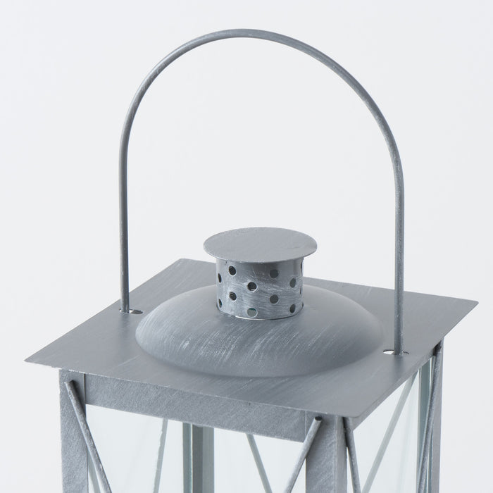 Lantern Farol Indoor Metal Grey (70cm x 23cm) Extra Large