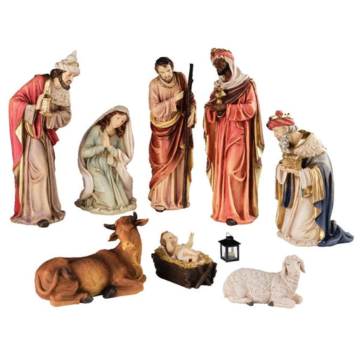 Christmas Nativity Set with 8 Figures 56cm