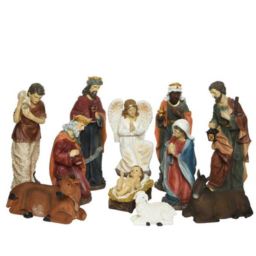 Christmas Nativity Set With 11 Figurines (5-46cm)