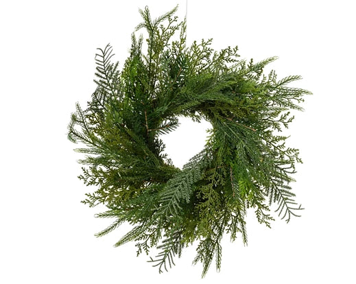 Christmas Indoor Wreath Green (D.60cm x H.10cm)