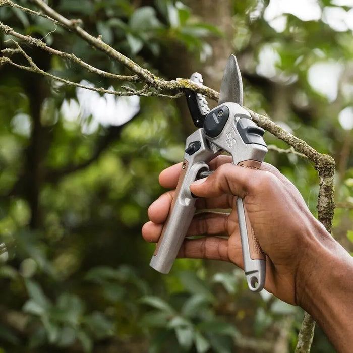 Kent & Stowe SureCut Hardwood Lite Anvil Secateurs