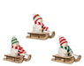 Christmas Hanging Snowman Sleigh (L.5.3cm x W.13cm x H.11.5cm)