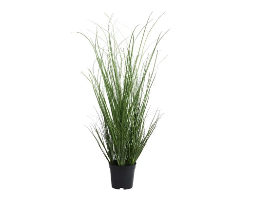 Faux Grass Plant In Pot (68x25cm)