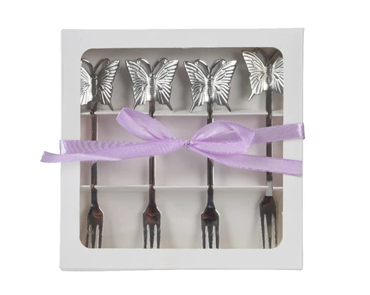 Fork Stainless Steel With Butterfly (16x4cm)