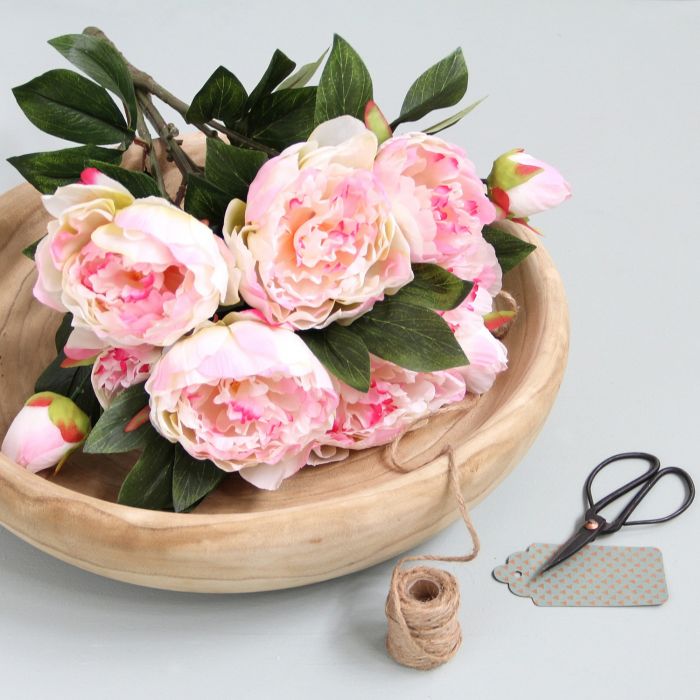 Artificial Peony Rose Flower Bouquet (H55 X D40 CM)