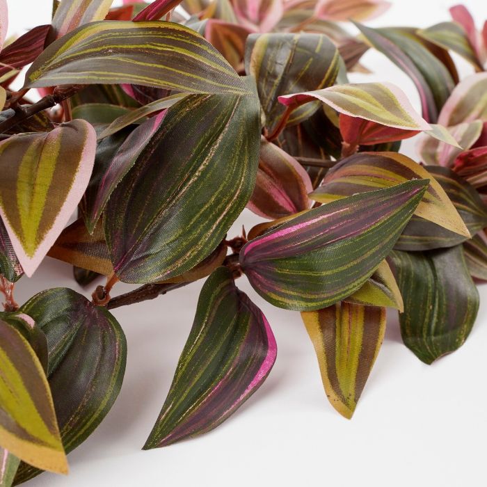 Artificial Tradescantia Hanging Plant (L15 x W20 x H54 cm)