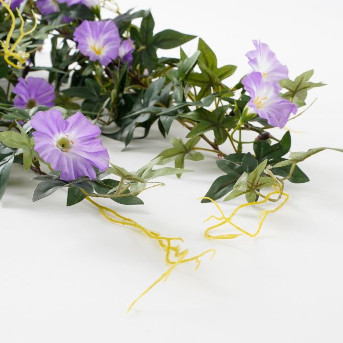 Artificial Decorative Petunia Hanging Plant - Light Purple (H80XD20CM)