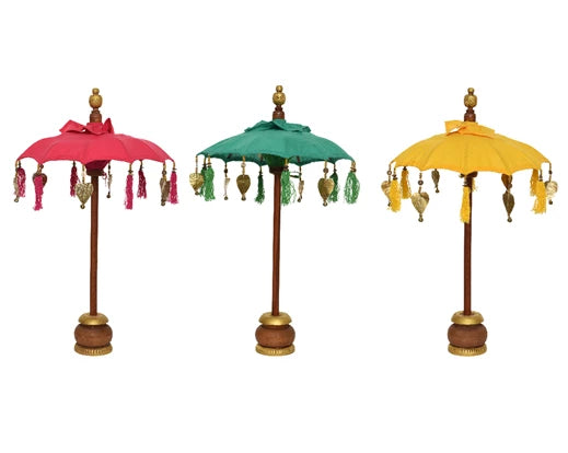 Ornamental Cotton Table Umbrella