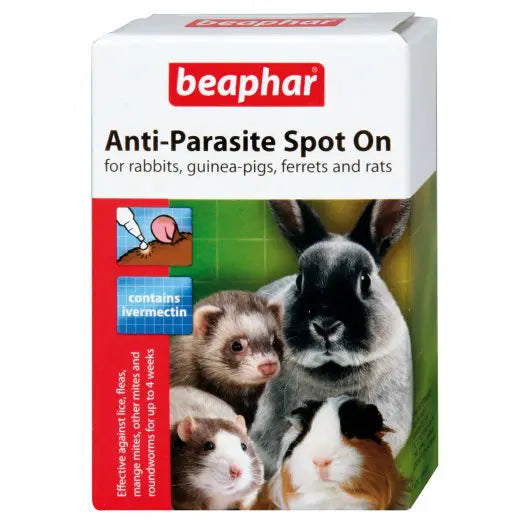 Beaphar Anti-Parasite Spot On for Rabbits, Guinea pigs, Ferrets and Rats