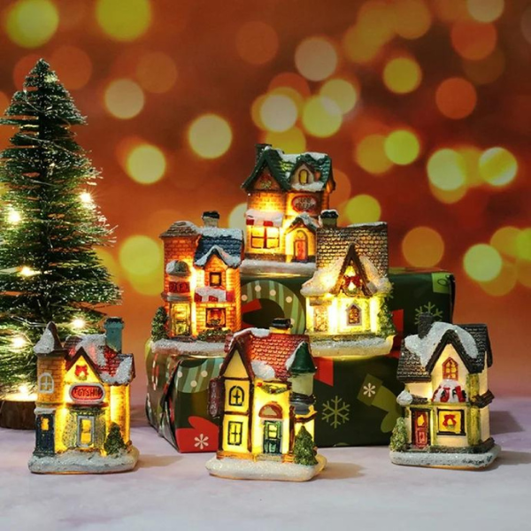 Christmas Village Scenes