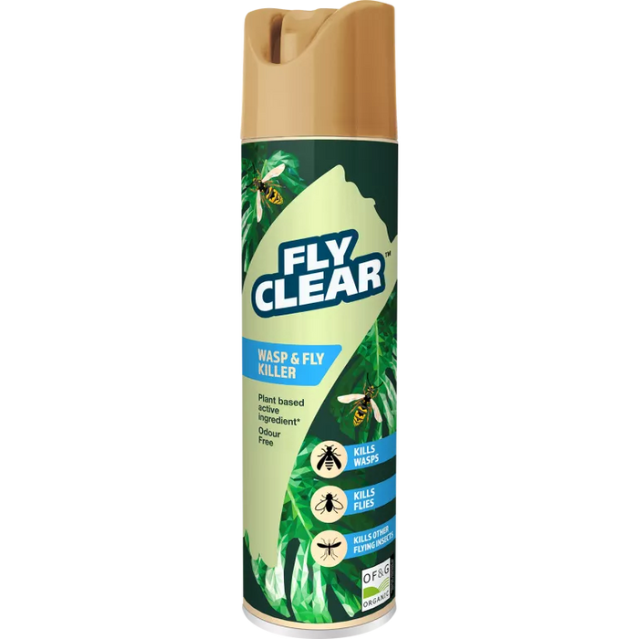 FlyClear Organic Wasp & Fly Killer 400ml