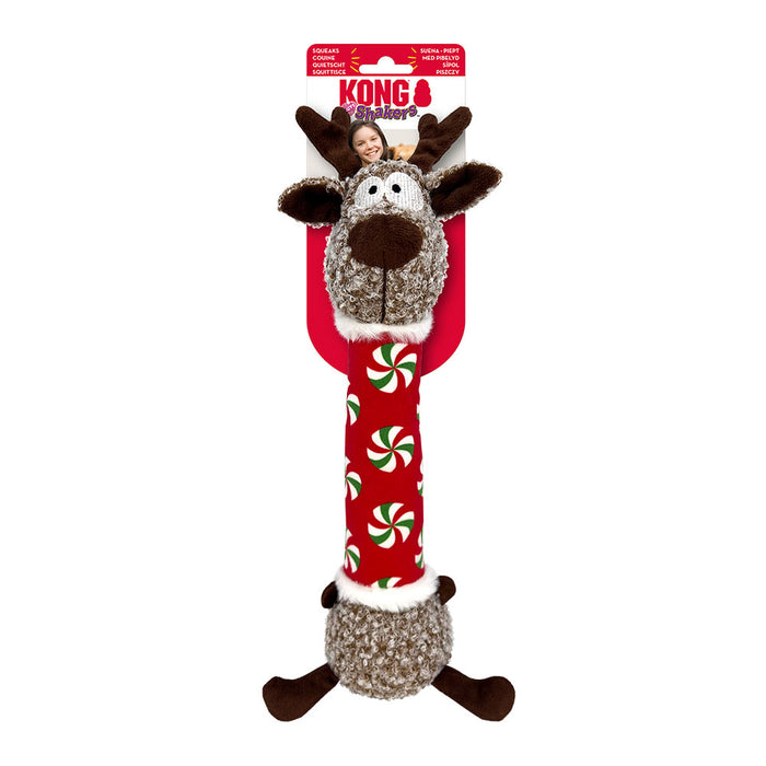 Kong Holiday Shakers Luvs Reindeer Med