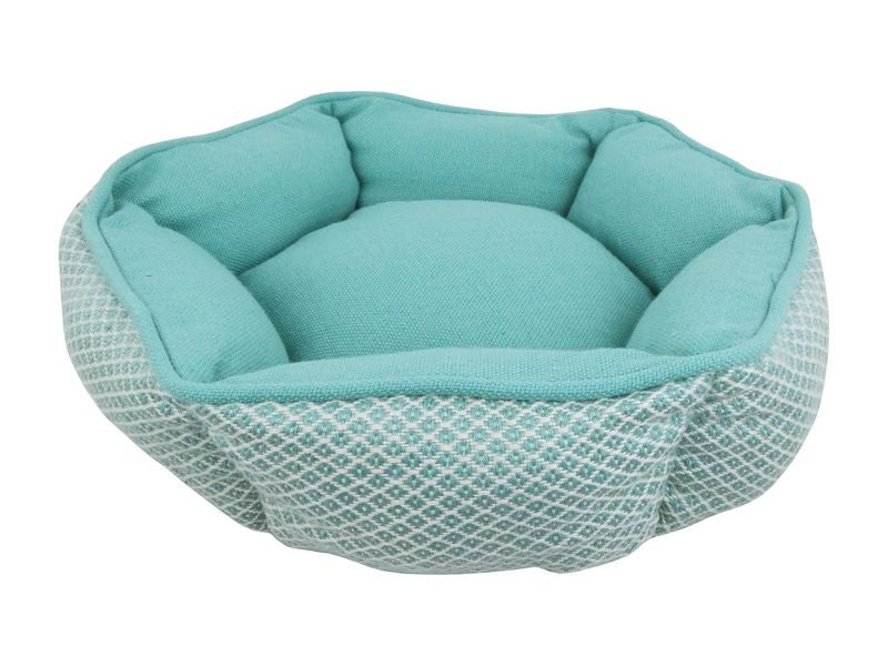 Resploot Hex Sofa Bed Teal Snake Skin 45cm