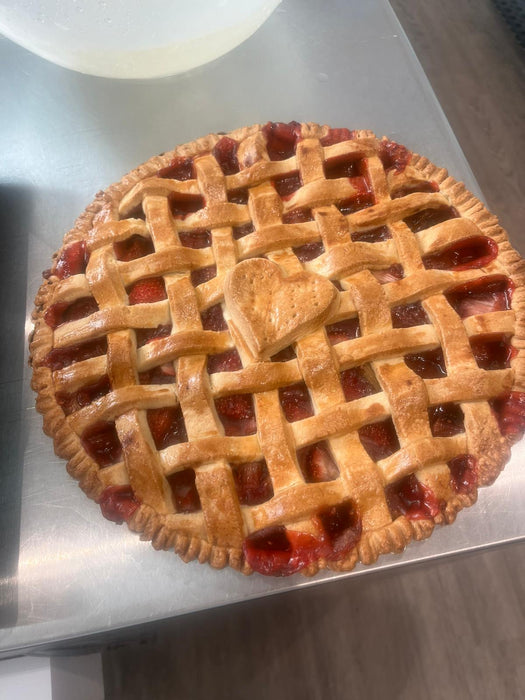 Strawberry & Rhubarb Tart